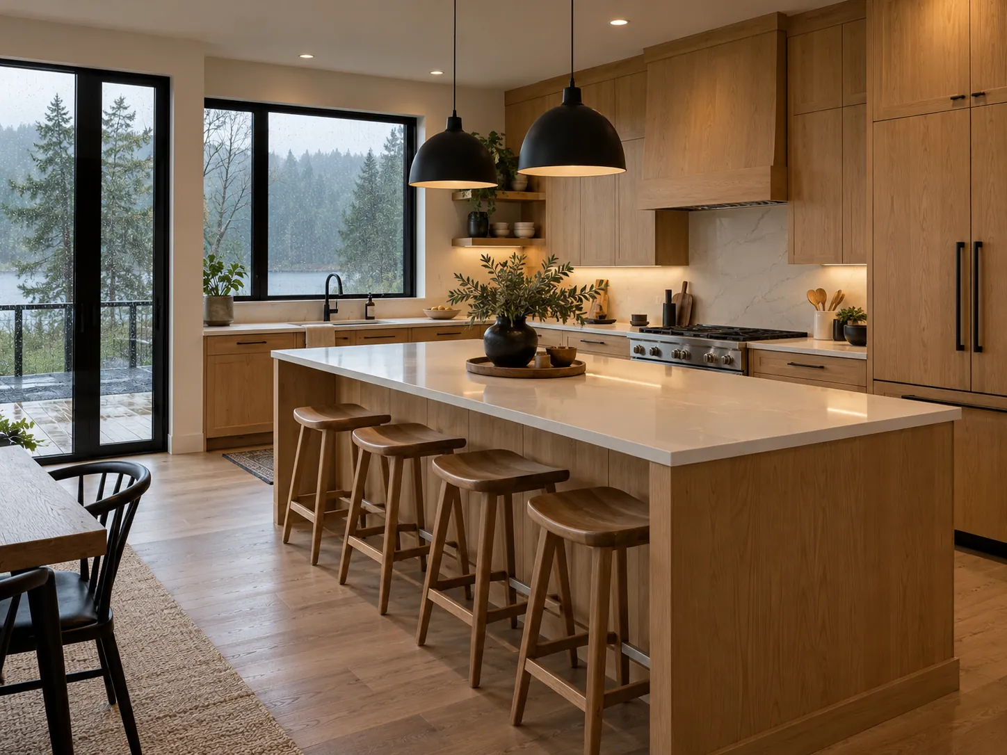A kitchen remodeled by Oakline Remodeling