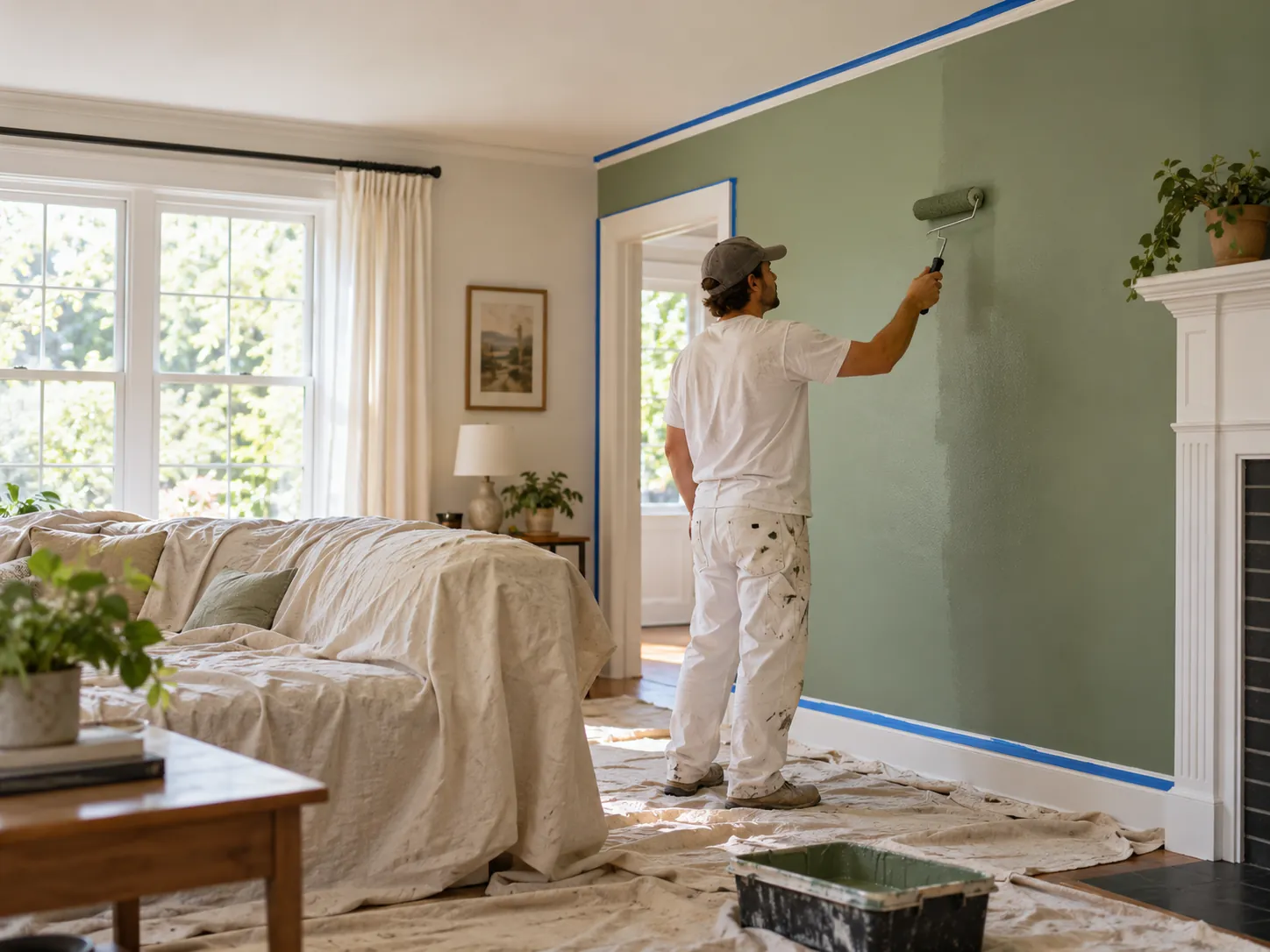 A room painted by Truecoat Painting